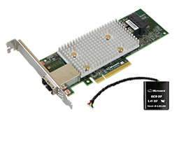 You Recently Viewed Microchip 2295100-R SmartRAID 3154-8i8e 12G SAS/SATA PCIe Gen 3 RAID Adapter Image